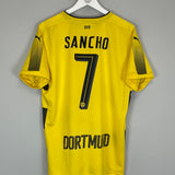 2017/18 DORTMUND SANCHO #7 HOME SHIRT (L) PUMA