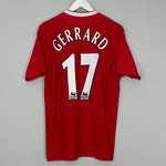 2002/04 LIVERPOOL GERRARD #17 HOME SHIRT (M) REEBOK