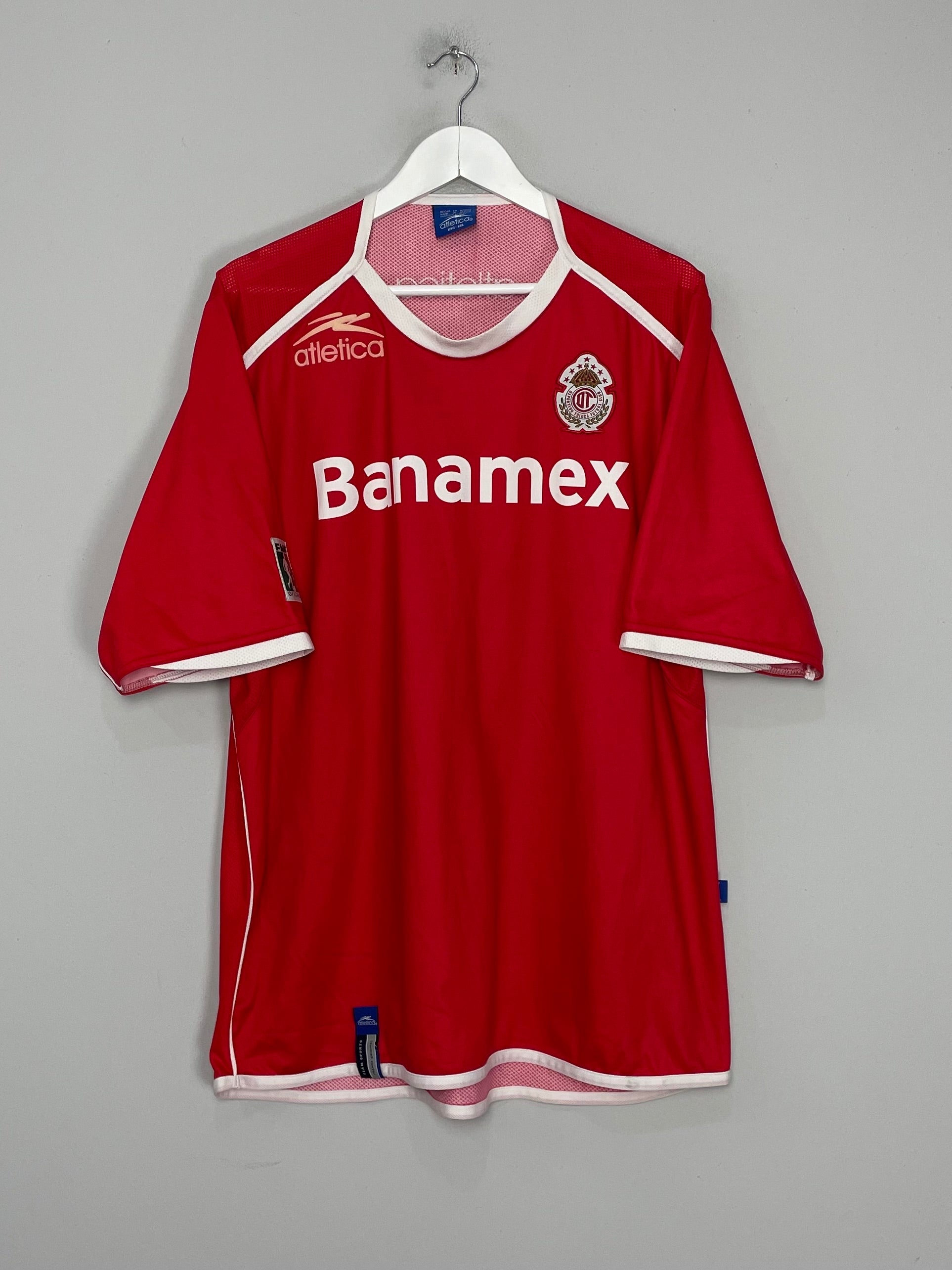 2006/07 TOLUCA HOME SHIRT (XXL) ATLETICA