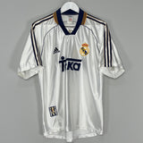 1998/00 REAL MADRID RAUL #7 HOME SHIRT (M) ADIDAS