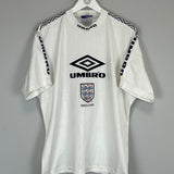 1998 ENGLAND TRAINING SHIRT (L) UMBRO