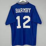 1995/97 EVERTON BARMBY #12 HOME SHIRT (L) UMBRO