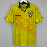 1994/95 BRAZIL HOME SHIRT (L) UMBRO