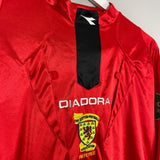 2010 SCOTTISH L/S REFEREE SHIRT (S) DIADORA