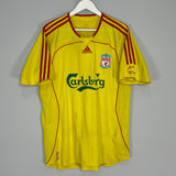 2006/07 LIVERPOOL GERRARD #8 AWAY SHIRT (L) ADIDAS