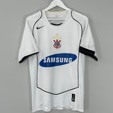 2005/06 CORINTHIANS CARLITOS #10 HOME SHIRT (M) NIKE