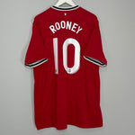 2011/12 MANCHESTER UNITED ROONEY #10 HOME SHIRT (XXL) NIKE