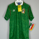 1994 MEXICO *BNWT* HOME SHIRT (M) UMBRO