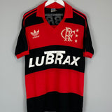 1987/90 FLAMENGO HOME SHIRT (L) UMBRO