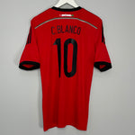 2014/15 MEXICO C.BLANCO #10 AWAY SHIRT (M) ADIDAS