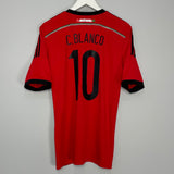 2014/15 MEXICO C.BLANCO #10 AWAY SHIRT (M) ADIDAS