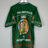 1999 PALMEIRAS COPA LIBERTADORES + INTERCONTINENTAL CUP FAN SHIRT (L) OM