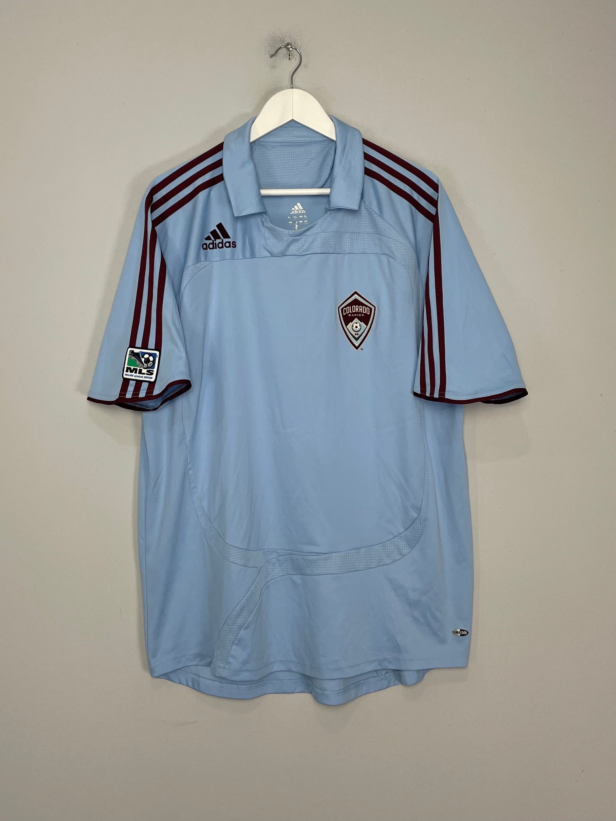 2007/08 COLORADO RAPIDS AWAY SHIRT (XL) ADIDAS