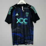 INFO - Shirt made from recycled plastics as part of the one planet scheme