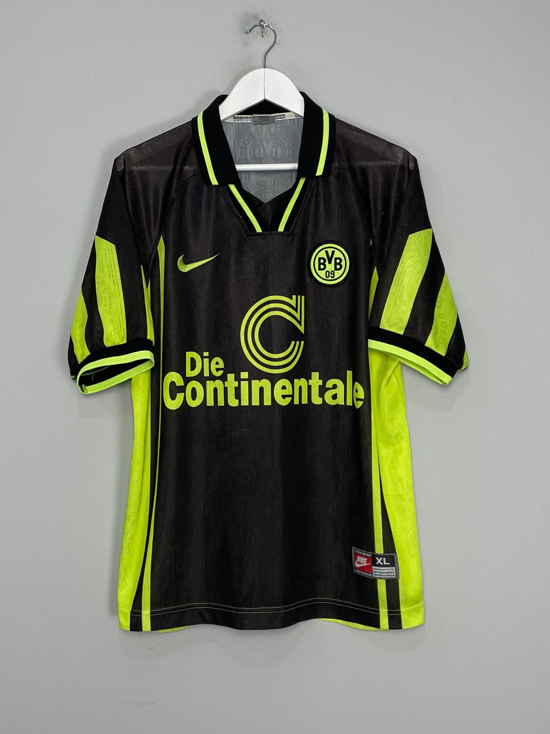 1996/97 DORTMUND AWAY SHIRT (XL) NIKE