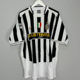 2003/04 JUVENTUS TREZEGUET #17 HOME SHIRT (XL) NIKE