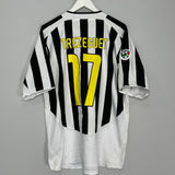 2003/04 JUVENTUS TREZEGUET #17 HOME SHIRT (XL) NIKE