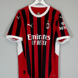 2024/25 AC MILAN HOME SHIRT (XL) PUMA