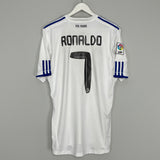 2010/11 REAL MADRID RONALDO #7 HOME SHIRT (XL) ADIDAS