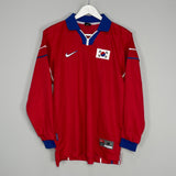 1998/01 SOUTH KOREA L/S HOME SHIRT (M) NIKE