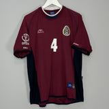 2002/03 MEXICO R.MARQUEZ #4 AWAY SHIRT (XL) ATLETICA