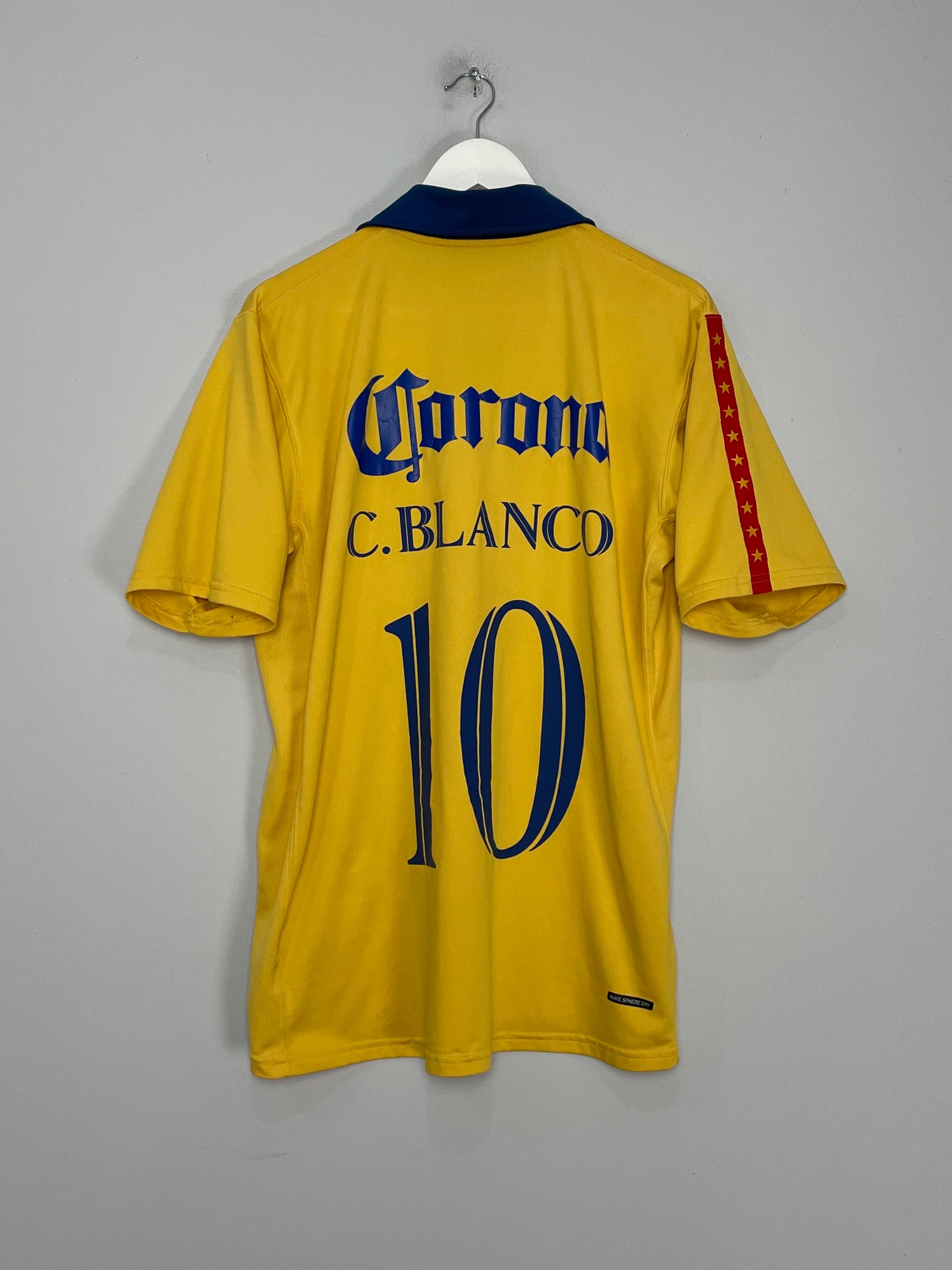 2006/07 CLUB AMERICA C.BLANCO #10 HOME SHIRT (XL) NIKE