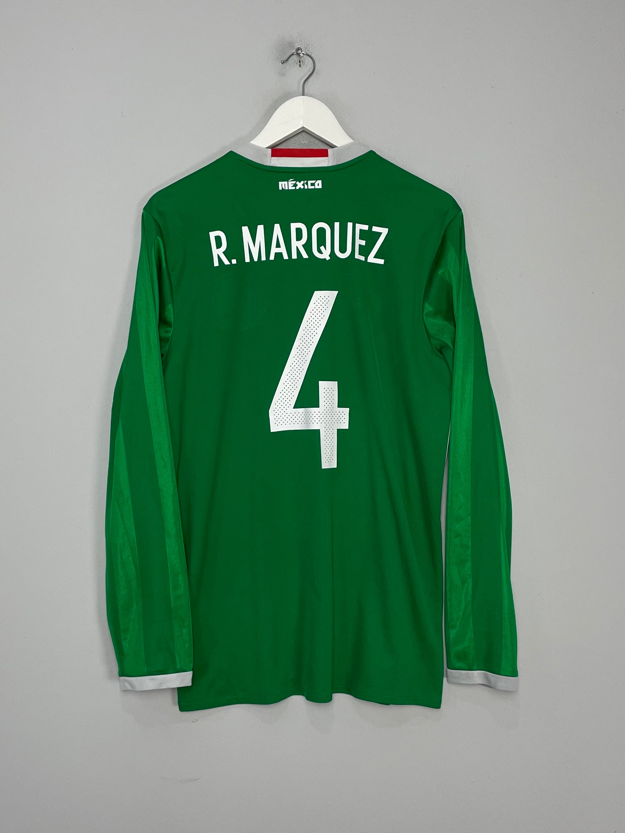 2016/17 MEXICO R.MARQUEZ #4 L/S HOME SHIRT (L) ADIDAS