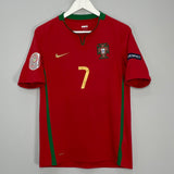 2008/10 PORTUGAL C.RONALDO #7 HOME SHIRT (XL.KIDS) NIKE