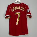 2006/07 MANCHESTER UNITED RONALDO #7 C/L HOME SHIRT (S) NIKE