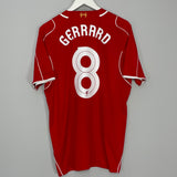 2014/15 LIVERPOOL GERRARD #8 HOME SHIRT (L) WARRIOR