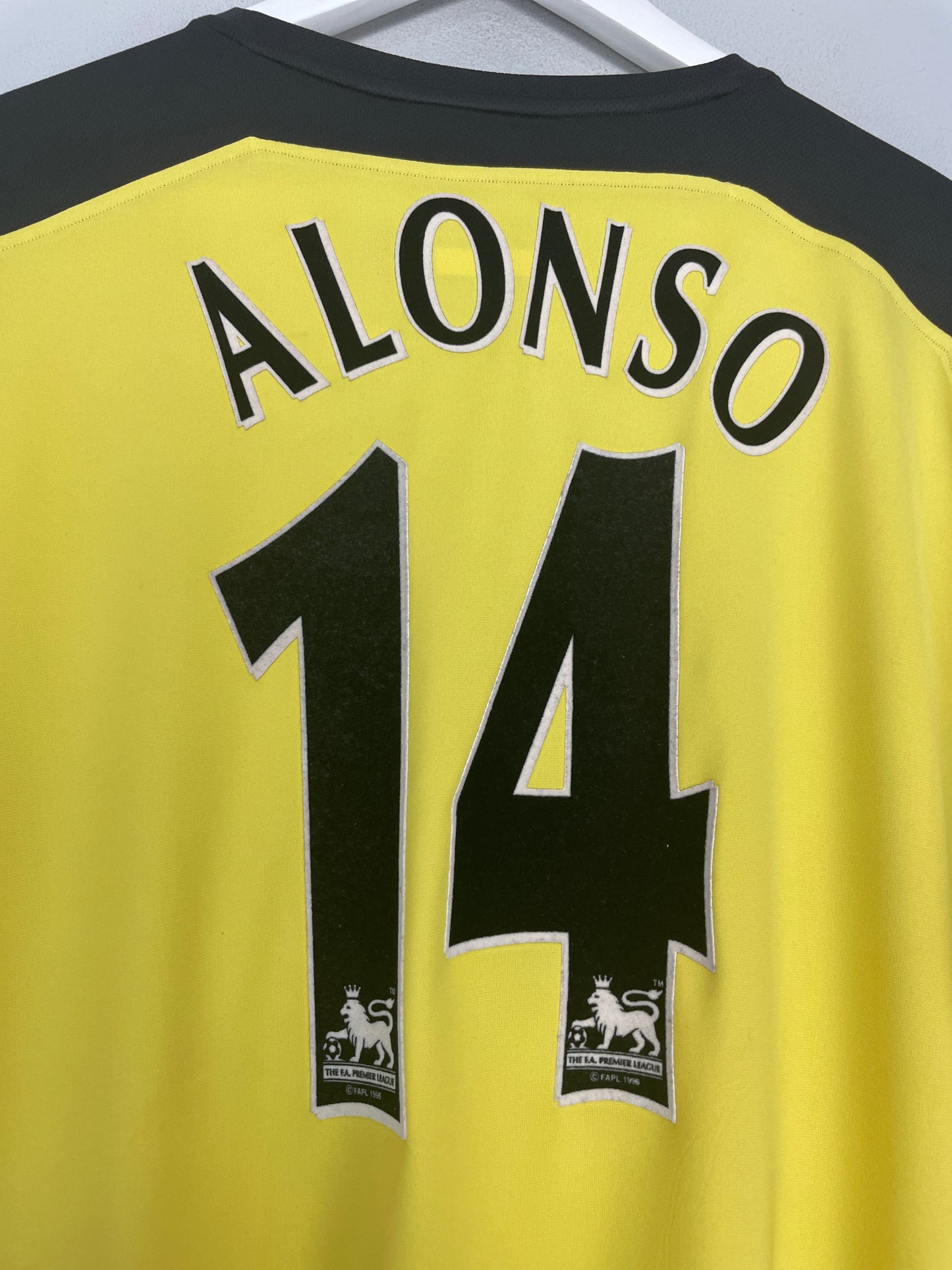 2004-06 Liverpool Away Shirt Alonso #14 - 7/10 - (M)