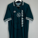 1995/96 AJAX AWAY SHIRT (L) UMBRO