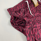 UMBRO *BNWT* CLARET GRAFFITI SHORTS (MULTIPLE SIZES) WITH POCKETS