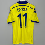 2014/15 CHELSEA DROGBA #11 AWAY SHIRT (S) ADIDAS