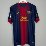 2012/13 BARCELONA A.INIESTA #8 HOME SHIRT (L) NIKE