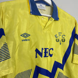 1990/92 EVERTON AWAY SHIRT (L) UMBRO