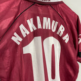 2002/03 REGGINA NAKAMURA #10 HOME SHIRT (M) ASICS