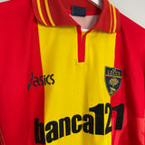 2001/02 LECCE HOME SHIRT (L) ASICS