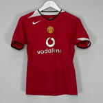 2004/06 MANCHESTER UNITED HOME SHIRT (L.KIDS) NIKE