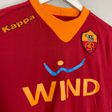 2011/12 ROMA TOTTI #10 HOME SHIRT (L) KAPPA