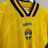 1994/95 SWEDEN HOME SHIRT (L) ADIDAS