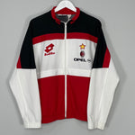 1995/96 AC MILAN TRACK JACKET (M) LOTTO