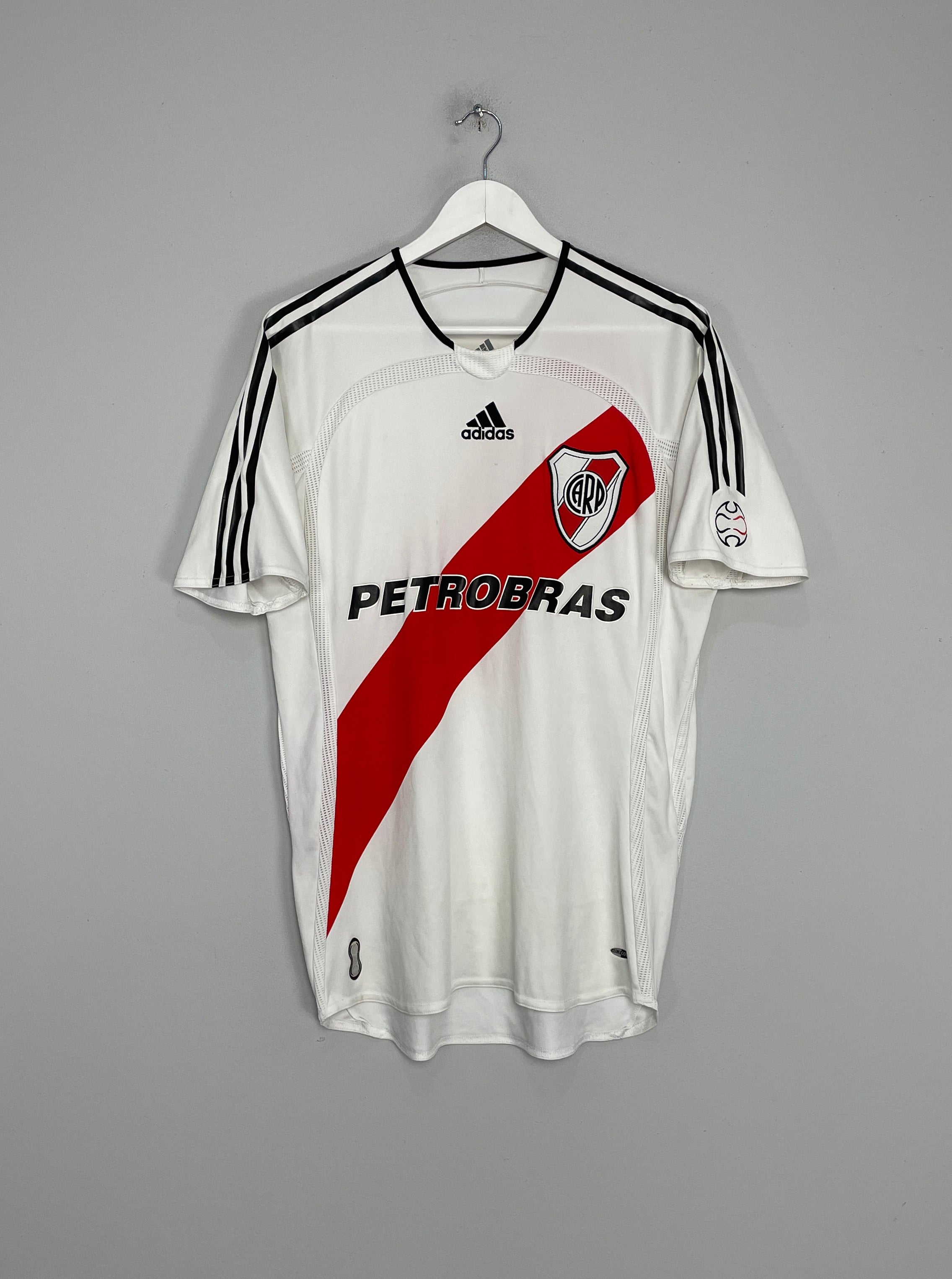 2006/07 RIVER PLATE HOME SHIRT (M) ADIDAS