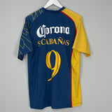 2007/08 CLUB AMERICA CABANAS #9 AWAY SHIRT (XL) NIKE