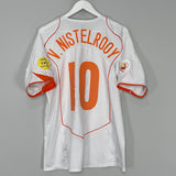 2004/06 NETHERLANDS V.NISTELROOY #10 AWAY SHIRT (L) NIKE