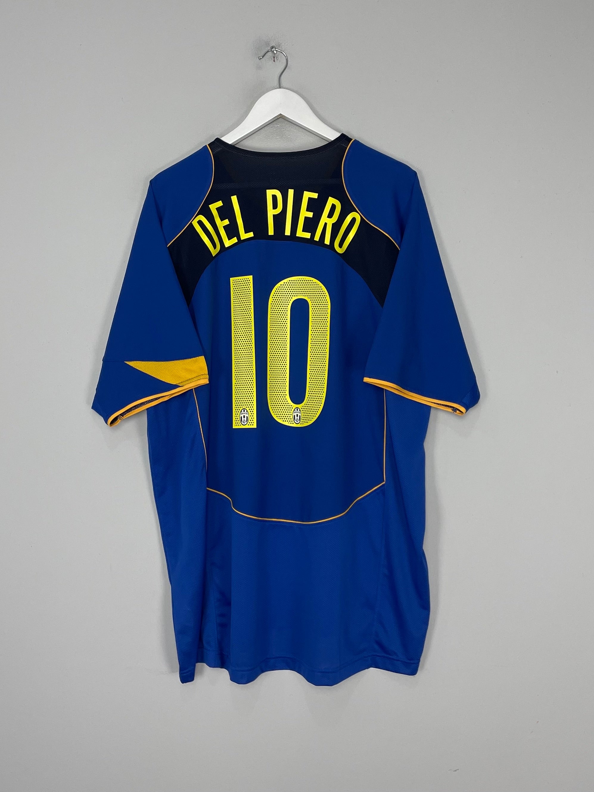 2004/05 JUVENTUS DEL PIERO #10 THIRD SHIRT (XXL) NIKE