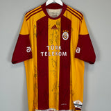 2010/11 GALATASARAY *SQUAD SIGNED* HOME SHIRT (XL) ADIDAS