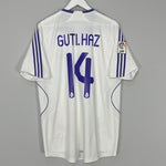 2007/08 REAL MADRID GUTI HAZ #14 HOME SHIRT (XL) ADIDAS