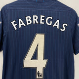 2009/10 ARSENAL FABREGAS #4 AWAY SHIRT (S) NIKE