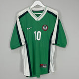 1998/00 NIGERIA OKOCHA #10 HOME SHIRT (L) NIKE